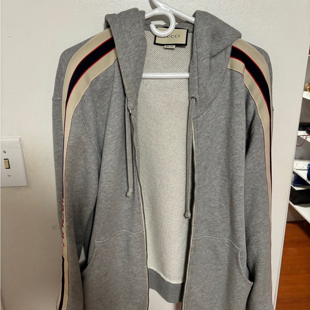 Gucci hoodie with zipper